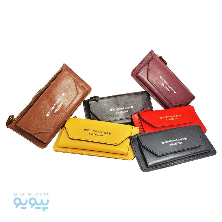 کیف پول چرم زنانه OCTOPUD LEATHER