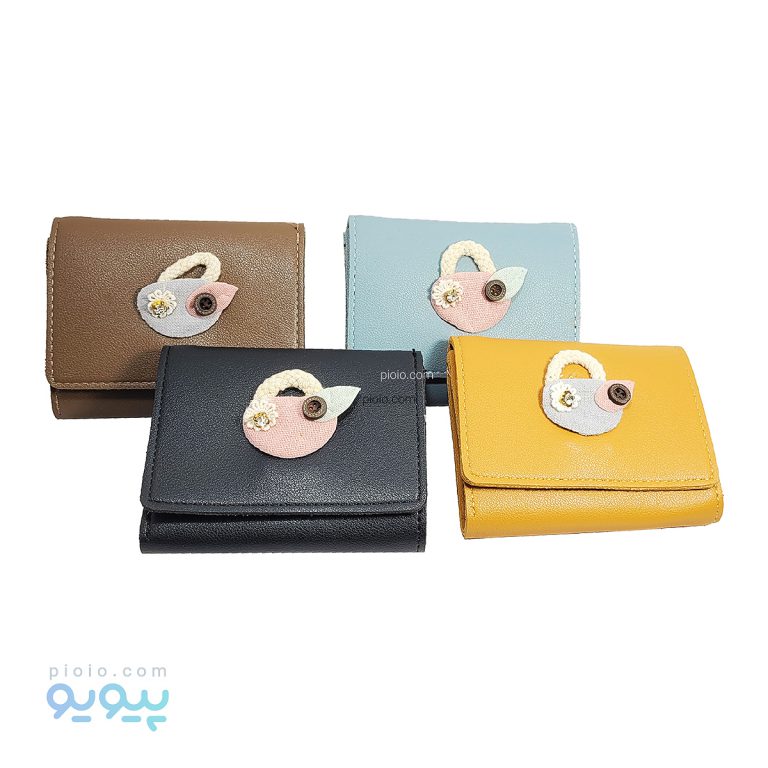 کیف پول فانتزی سه لت مدل پرنده