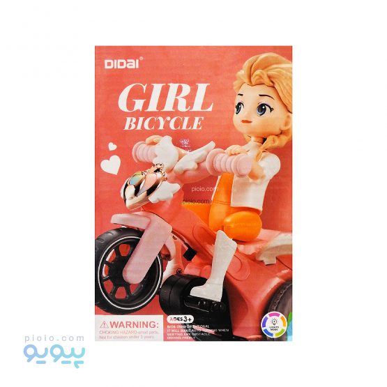 اسباب بازی دختر دوچرخه سوار موزیکال LD-151B