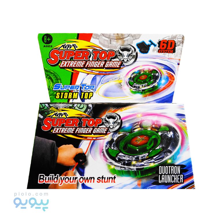 اسباب بازی فرفره انفجاری چراغدار 6D SYSTEM