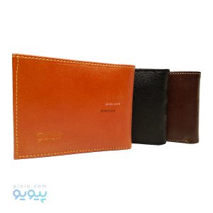 کیف پول چرم جیبی نیم کتی کتابی شیک6