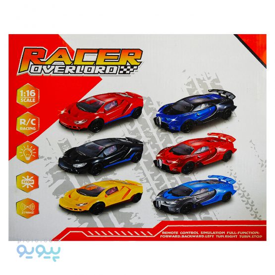 ماشین کنترلی شارژی بوگاتی RACER OVERLOAD