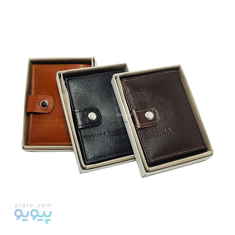 کیف جاکارتی دکمه ای DINA با جعبه