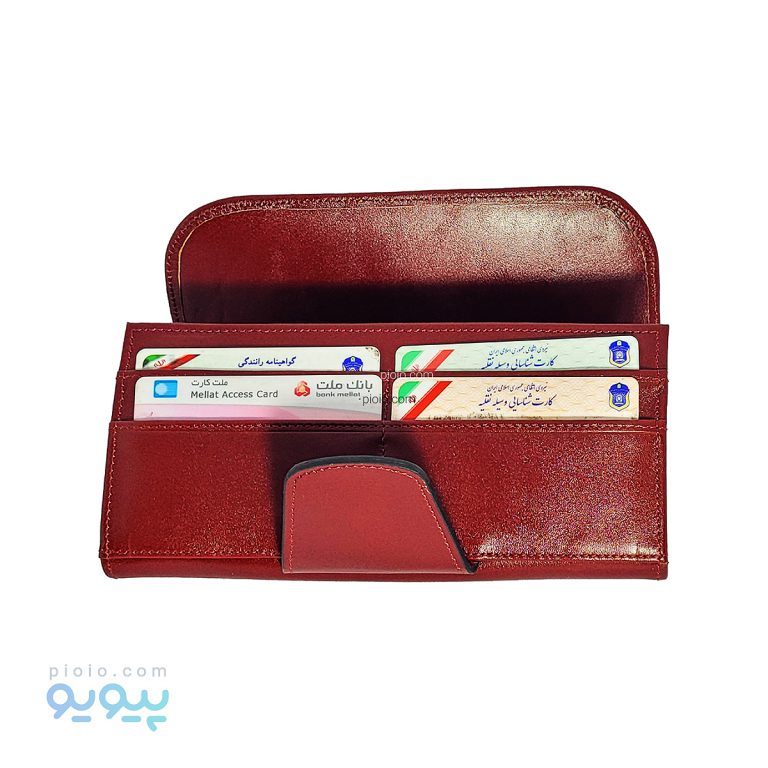 کیف پول کتی چرمی ساده خوش دست