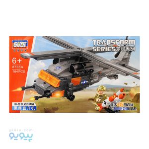 پک 4 عددی لگو ساختنی اسباب بازی وسایل نقلیه جنگی TRANSFORM 8765-پیویو