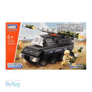 پک 4 عددی لگو اسباب بازی وسایل نقلیه جنگی TRANSFORM 8765-پیویو