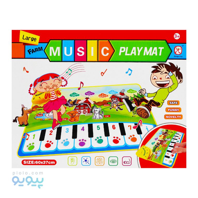 اسباب بازی سفره ارگ play mat موزیک مزرعه