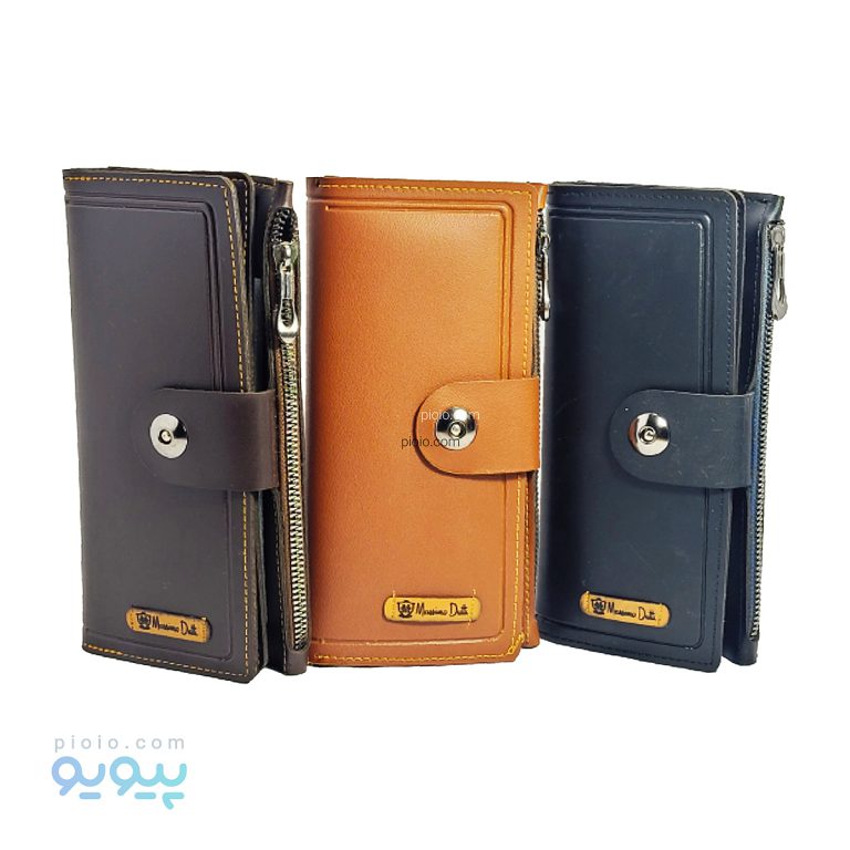 کیف پول مگنتی مردانه شیک برند MD