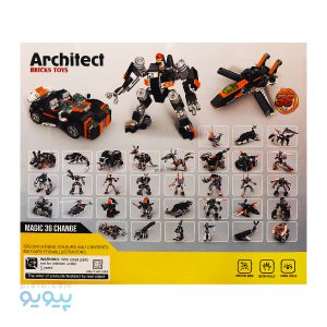 لگو ساختنی 36 مدل ARCHITECT کد 3122-پیویو