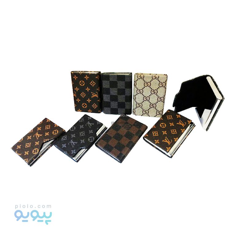 کیف جاکارتی فلزی چرمی طرح فانتزی