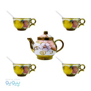 ست قهوه خوری سرامیکی قاشق دار