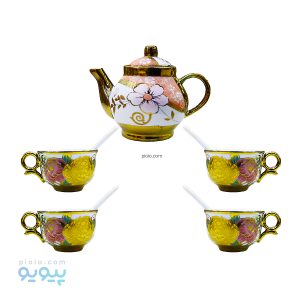 ست قهوه خوری سرامیکی قاشق دار