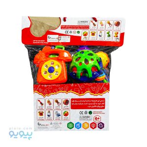 جغجغه مدل BABY CONCERT مجموعه 8 عددی پارس rattle عمده و کارتنی-پیویو