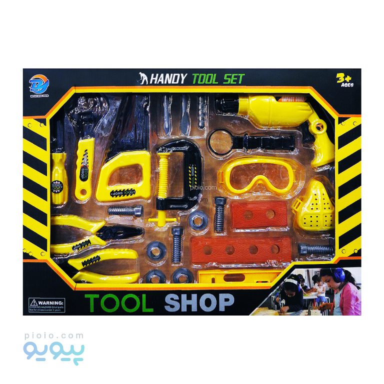 اسباب بازی جعبه ابزار کودک کد 885