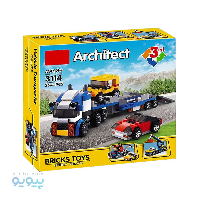 لگو اسباب بازی تریلی جیسی بریکس سری Architect کد 3114-پیویو
