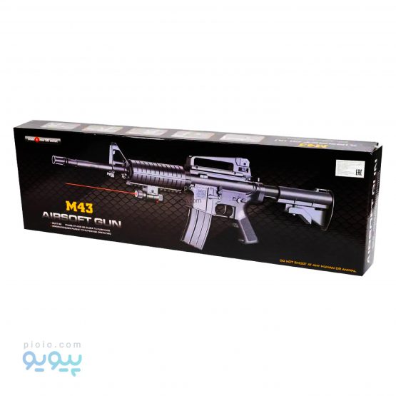 تفنگ ساچمه ای اسباب بازی AIRSOFT GUN مدل M43 - پیویو