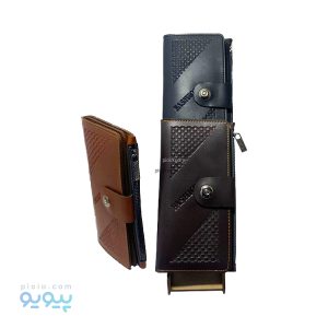 کیف پول چرم مردانه طرح fashion-پیویو
