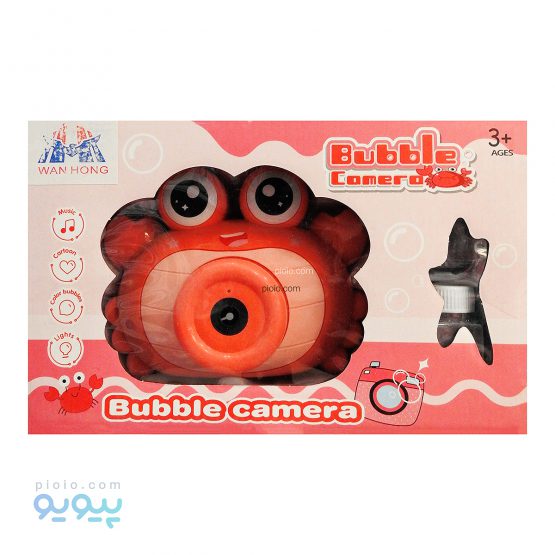 حباب ساز طرح دوربین خوک صورتی -پیویو