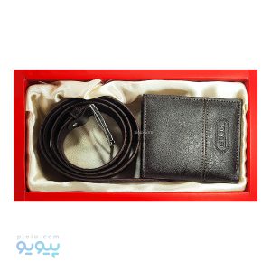 ست هدیه چرم 2 تکه برند Gucci