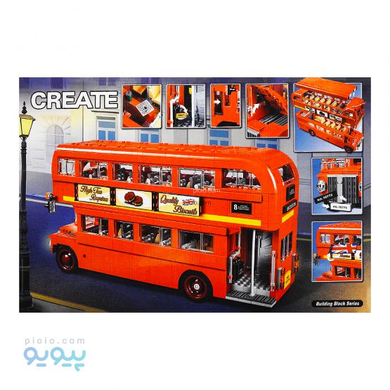 لگو اسباب بازی برند Bela طرح اتوبوس لندن کد 10775