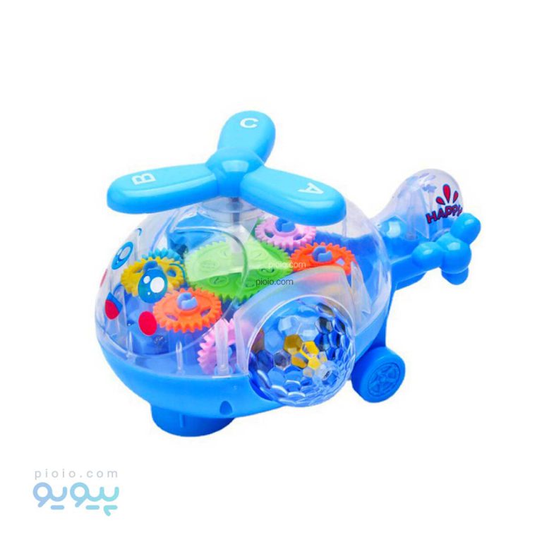 هلیکوپتر چرخ دنده ای موزیکال کد QF05-1-پیویو