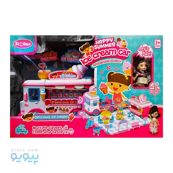اسباب بازی ماشین بستنی فروشی برند similan کد QL065-پیویو