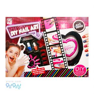 اسباب بازی آرایشی little girls DIY NAIL ART-پیویو