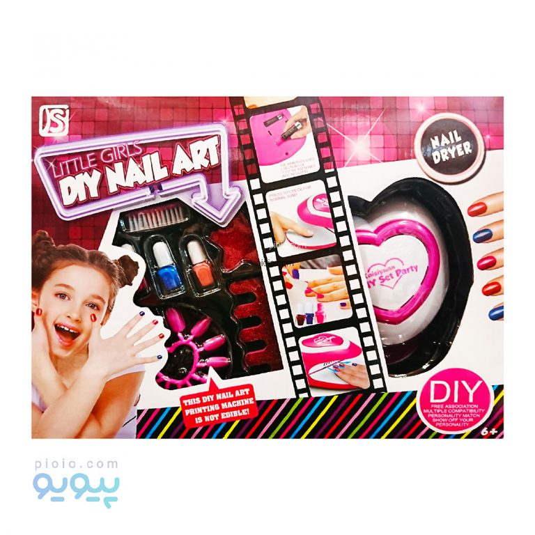 اسباب بازی آرایشی little girls DIY NAIL ART-پیویو