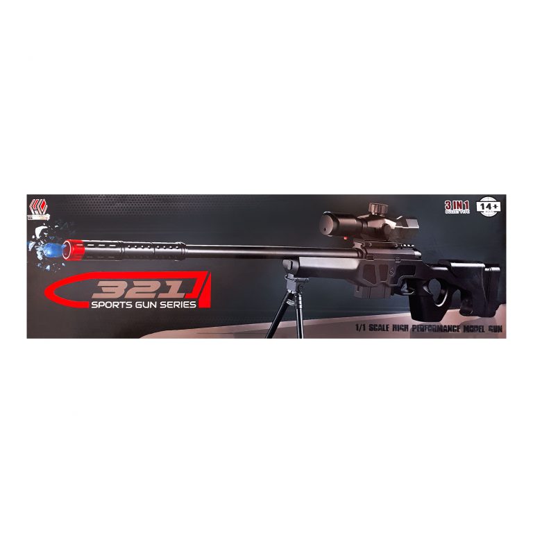 تفنگ اسباب بازی 321 sport gun series-پیویو