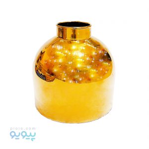 گلدان تپل طلایی آبکاری PVD-پیویو