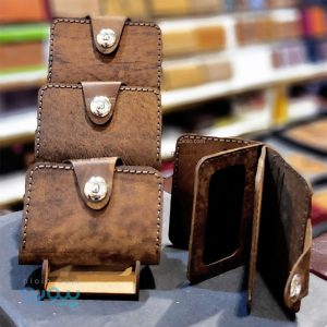 کیف جاکارتی چرم طبیعی دست دوز