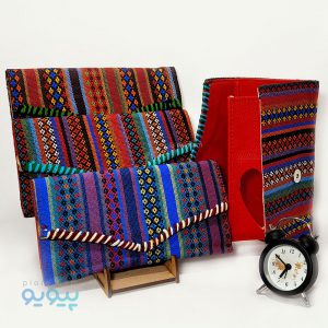 کیف پول سه لت سنتی لبه بافت-پیویو