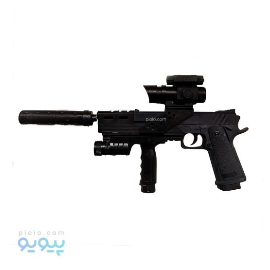 تفنگ اسباب بازی پلاستیکی air soft gun مدل 001-پیویو