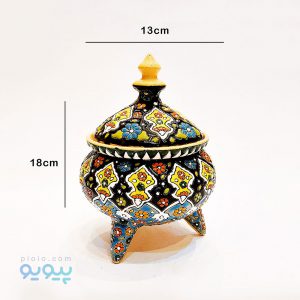 شکلات خوری سه پایه میناکاری-پیویو