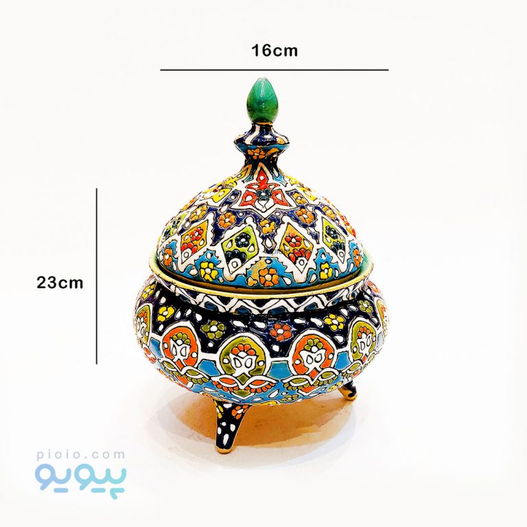 شکلات خوری میناکاری سه پایه-پیویو