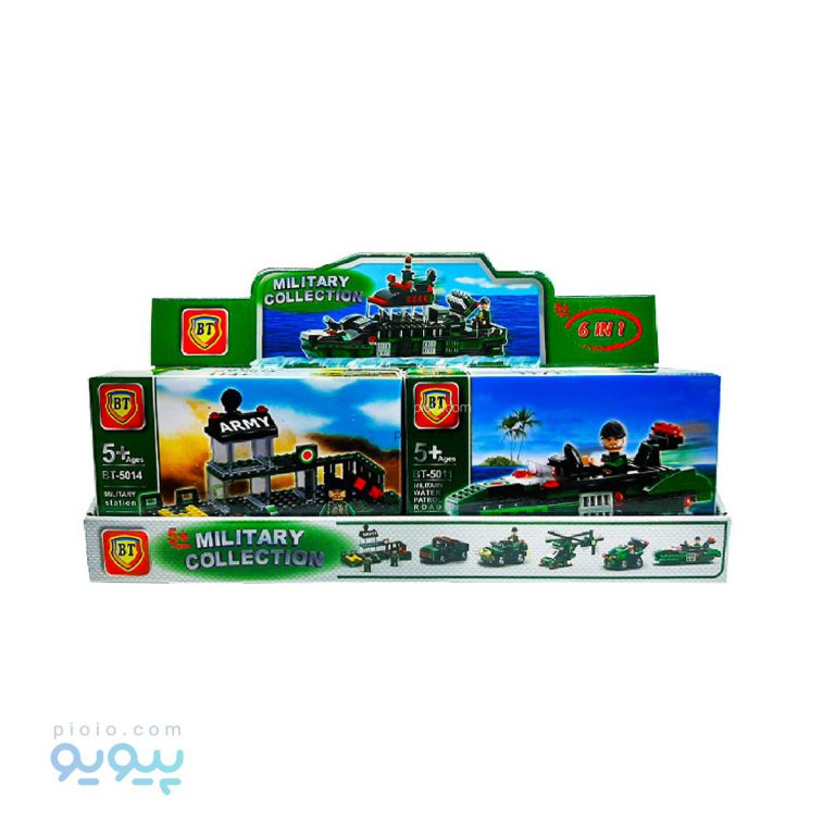پک لگو ناو جنگی مجموعه 6 عددی-پیویو