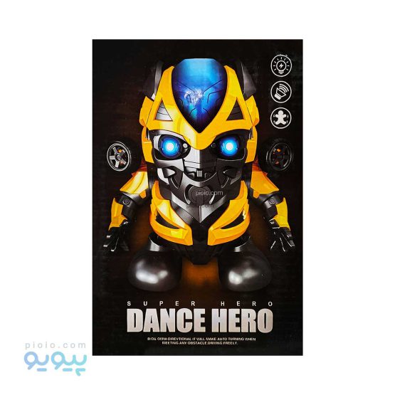 ربات موزیکال رقصنده SUPER HERO-پیویو