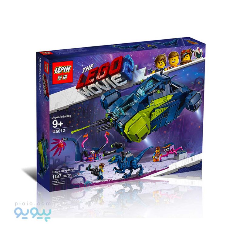 لگو نبرد سفینه و دایناسورها LEPIN ایتم 45012-پیویو