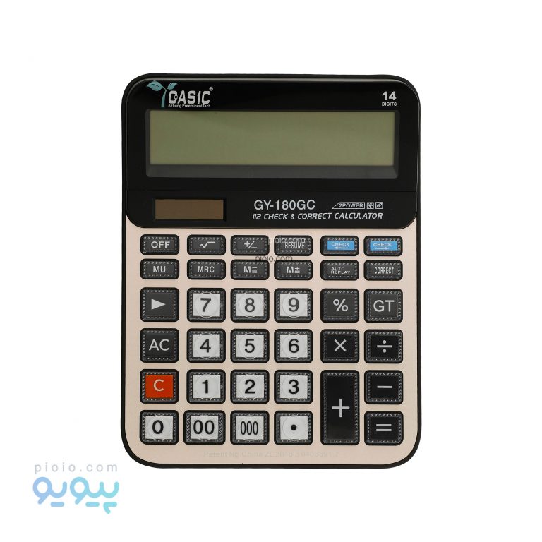 ماشین حساب کاسیک مدل GY-180GC-پیویو