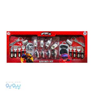 اسباب بازی ست آشپزی طرح دختر کفشدوزکی-پیویو