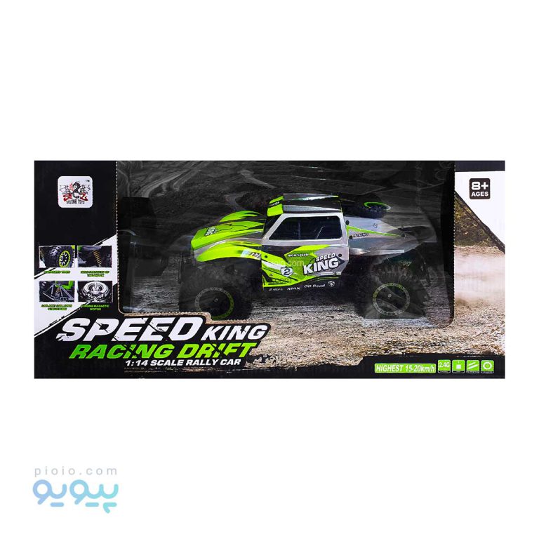 ماشین کنترلی آفرودی SPEED KING مقیاس 1:14-پیویو