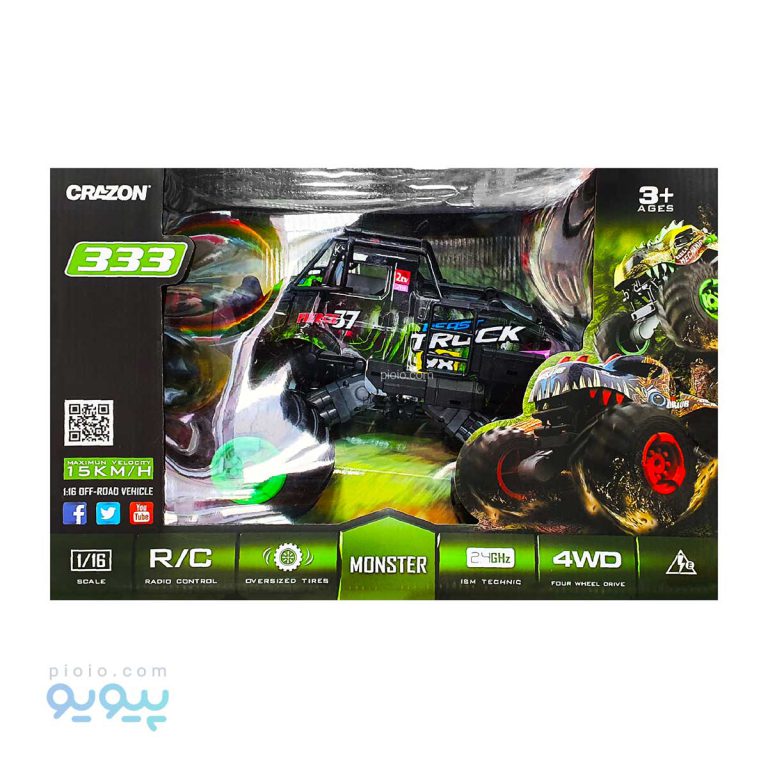 ماشین کنترلی آفرودی مدل speed king 333-پیویو