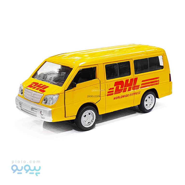 ماشین فلزی ون پست زرد طاها تویز آیتم 1516DHL عمده و کارتنی-پیویو