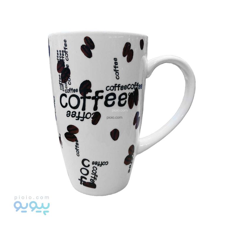لیوان چینی بزرگ طرح coffee-پیویو
