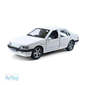 ماشین فلزی پژو 405 سفید طاها تویز آیتم 1511 عمده و کارتنی-پیویو