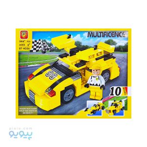 لگو ماشین 10 مدل برند BT4036 عمده و کارتنی-پیویو