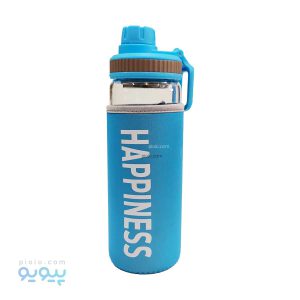 بطری شیشه ای مدل HAPPINESS-پیویو