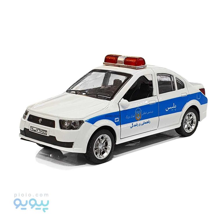ماکت ماشین فلزی پلیس دنا آیتم YT3408 عمده و کارتنی-پیویو
