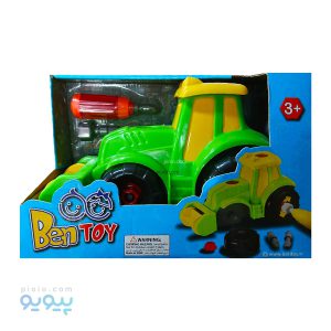 ماشین تراکتور پازلی بن توی آیتم2120 عمده و کارتنی-پیویو