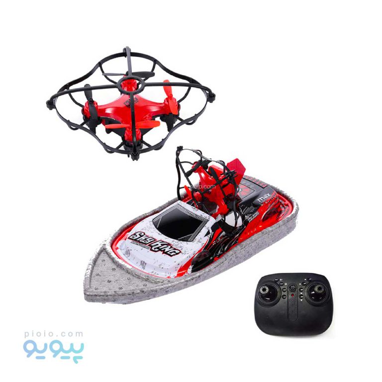 قایق بازی کنترلی مدل RC Boat Drone-پیویو
